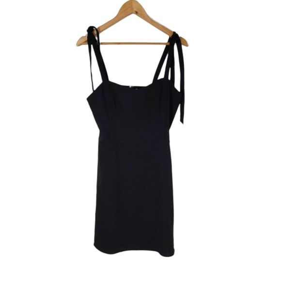 ARITZIA SUNDAY BEST Black Weller Smock Dress Size 8 - Picture 7 of 16